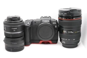 Canon RP, EF24-105MM F/4L IS USM, RF50mm 1.8 STM, EF-RF Adapter, Extension Grip - Picture 1 of 17