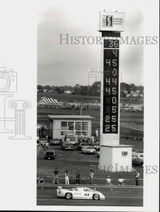 1985 Pressefoto Rennbahn der International Motor Sports Association in Daytona Beach - Bild 1 von 2