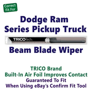 Wiper Blade (Qty 1) Beam fits 1994-2001 Dodge Ram Series Pickup Truck -19200 - Picture 1 of 11