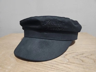 Gorra Harley-Davidson Cadet Army Newsboy negra bordada  Foto 1 de 4