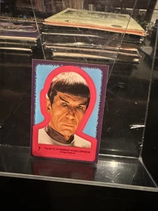 Mr. Spock 1979 Topps Star Trek: The Motion Picture #9 Stickers - Picture 1 of 2
