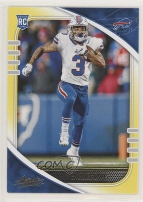 2020 Panini Absolute Rookie Yellow Gabriel Davis #136 Rookie RC - Image 1 of 2