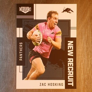 2023 NRL Elite New Recruit Zac Hosking Card NR24/34 Panthers - Picture 1 of 2
