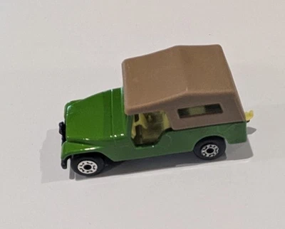 RARE Hungarian Matchbox Superfast #53 JEEP CJ6 1977 Lemon Interior HUNGARY 1977 - Image 1 of 4