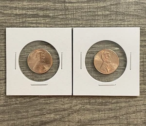 Juego de 2 monedas de centavos Lincoln Shield 2025 P&D sin circular BU centavo del año pasado - Imagen 1 de 4