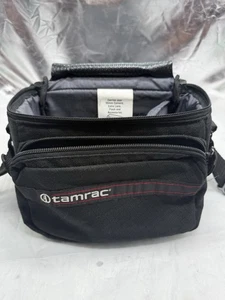 Vintage Tamrac Camera Bag Shoulder Case Black Compact Photo DSLR Travel - Picture 1 of 10