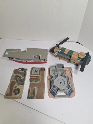 Micro Machines Military Play Set base  parts Lot  - Image 1 of 4
