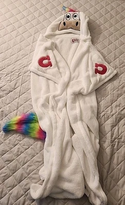 Lazy One Unicorn Animal Blanket Hoodie Kid's Wearable Warm Snuggie - Image 1 of 4