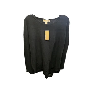Maglione pullover donna Michael Kors nero taglia L manica lunga - Foto 1 di 7