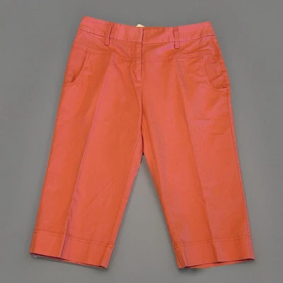 NUEVO CON ETIQUETAS Hearts Of Palm Coral Capris Talla 6 Precio de venta sugerido por el fabricante $44 Foto 1 de 4