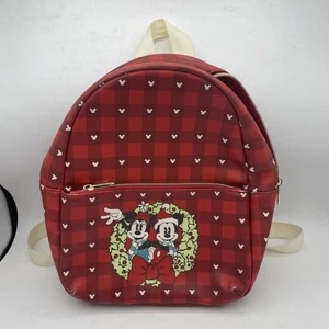 Disney 100 Mini Zaino Natale Topolino e Minnie Funko Borsa Vacanze - Foto 1 di 8