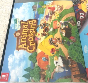 Animal Crossing: New Horizons RARE NS Switch 42cm x 52cm Promotional Poster - Picture 1 of 1