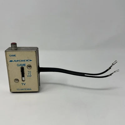 Vintage Archer Game TV to Antenna VHF UHF Switch Box Switcher Adapter - Image 1 of 3