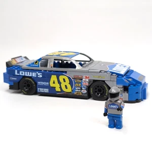 Jimmie Johnson #48 NASCAR Lowe’s Mega Bloks 1:24 Pro Builder Race Car 9978 - Imagen 1 de 11