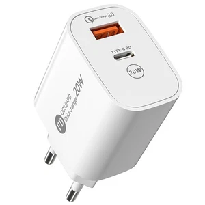 PD 20W USB Ladegerät Quick Charge 3.0 Schnell Handy Ladegerät Adapter Typ-C für Handy - Bild 1 von 9