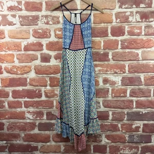 Plenty by Tracy Reese Kleid Damen Large Blau Patchwork Maxi Boho - Bild 1 von 9