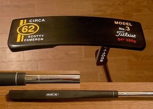 Scotty Cameron CIRCA62 No.3 Refinished Putter 34'' Right Handed #89 - Picture 1 of 3
