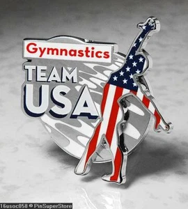 Olímpico Broches Insignia 2016 Rio De Janeiro Brasil Team Eeuu Noc Usoc Bandera - Picture 1 of 1
