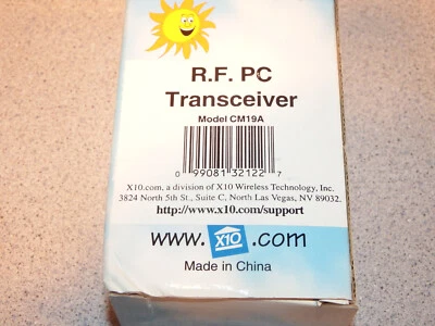 X10 R.F. PC Transceiver Model CM19A - NEW - Image 1 of 4