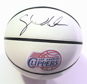 Sam Dekker Signed Los Angeles Clippers Logo Basketball w/Coa Wisconsin