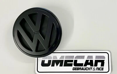 VW Golf 2 Jetta 2 Emblem Zeichen Heckblech hinten Schwarz 191853601 J - Bild 1 von 3
