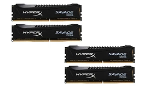 32GB Kingston HyperX Savage DDR4 RAM (4X8GB) 3000MHz CL15 (2 X HX430C15SB2K2/16) - Picture 1 of 1