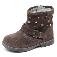 E1962 stivale bimba grey NERO GIARDINI JUNIOR scarpe boot shoe kid