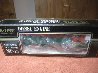 K-Line O Gauge #K2211 Great Northern MP-15 Switcher Diesel Locomotive Tested - Image 1 of 4