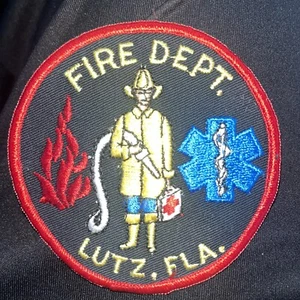 Vintage / Obsolete Lutz Florida Fire Department - Picture 1 of 2