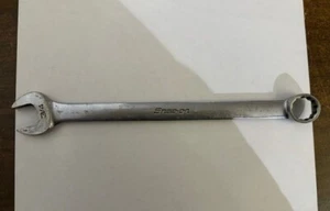 SNAP ON OEX24A 3/4" SAE Combination Wrench 12 Point Open End Chrome USA - Picture 1 of 2