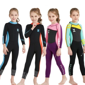 Niños pequeños Niñas Niños Protección UV Trajes de baño 2,5 mm Neopreno Mantener el calor Traje de neopreno - Imagen 1 de 49