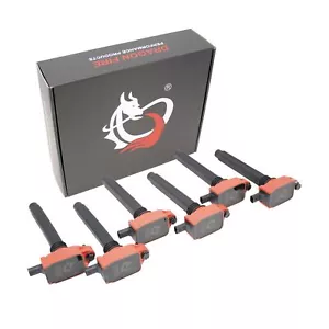 DRAGON FIRE PERFORMANCE 6pc Ignition Coil Power Pack Power Pack Compatible Wi... - Picture 1 of 5