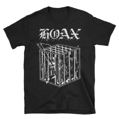 Hoax T-Shirt, Crazy Spirit, Warthog, Glue, Dawn Of Humans, Hardcore - Image 1 of 2
