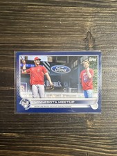 Shohei Ohtani Kenta Maeda 2022 Topps Series One  Minnesota Meetup #122 Blue