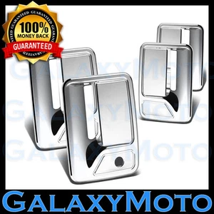 Chrome Door Handle W/ PSG keyhole Cover For 99-16 Ford Super Duty F250+F350+F450 - Picture 1 of 1