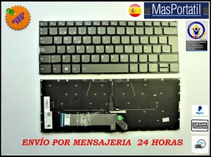 TECLADO ESPAÑOL NUEVO PORTATIL LENOVO SN20Q40620 SN20Q40632 RETROILUMINADO TEC19 - Imagen 1 de 1