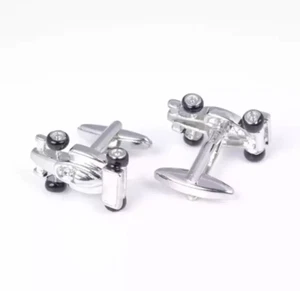 Formula 1 racing car cufflinks | shirt cufflinks | silver cufflinks | men’s cuff - Picture 1 of 1
