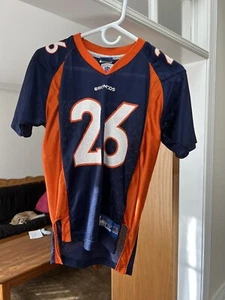 Denver Broncos Clinton Portis #26 Size Med Reebok NFL Equip. Football Jersey - Picture 1 of 10