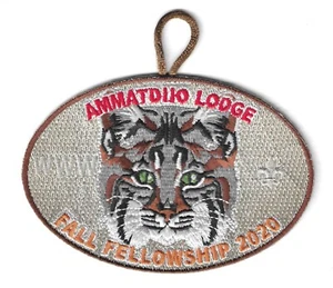 BSA OA 590 AMMATDIIO LODGE 2020 FALL FELLOWSHIP FIRST EVENT PATCH - Imagen 1 de 3