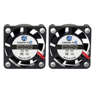 Brushless DC Kühlung Lüfter Fan 5V 12V 24V 25x25x7mm 25mm Sleeve 2 Pin Wire - Bild 1 von 13