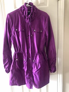 Alfani Magenta Rain jacket / Windbreaker size M. - Picture 1 of 6