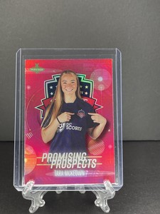 Tara Mckeown 2022 Parkside NWSL Promising Prospects Foil Insert #4 Spirit