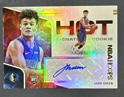 2020-21 Panini NBA Hoops Josh Green Hot Signatures Rookie Auto RC  Mint - Image 1 of 4