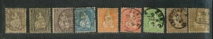 Schweiz Sc#41-50 gebraucht/f-sehr schön, c.v 640,65 $ - Bild 1 von 2