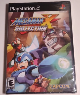 Mega Man X Collection (Sony PlayStation 2, 2006) Sealed, CIB, Brand New, PS2 - Image 1 of 2