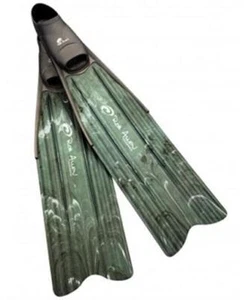 Rob Allen Scorpia Fins Size XL Long Fin Full Foot Freedive Snorkel Spearfishing - Picture 1 of 2