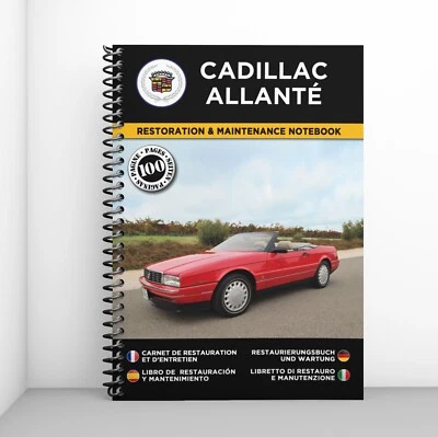 CADILLAC ALLANTÉ : Libretto Di Restauro E Manutenzione - CONSEGNA GRATUITA - Immagine 1 di 4