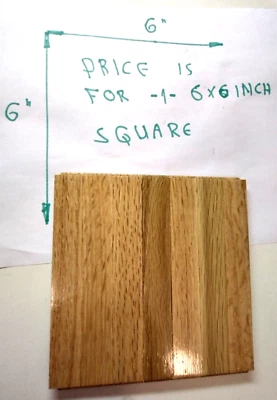 1 Azulejo Parquet Hartco 6x6" Roble Desierto Natural Color Estándar 7 Dedos Tira De Colección Foto 1 de 4