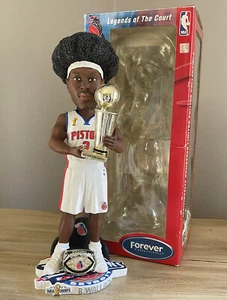 BEN WALLACE Detroit Pistons 2004 NBA CHAMPIONS Ring Base 10” Bobblehead NIB! - Picture 1 of 2