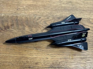 Ertl Lockheed Sr-71 Blackbird Die Cast 10" USAF Military Reconnaissance Aircraft - Picture 1 of 16